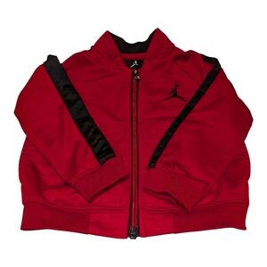 Jordan Jumpman Track Jacket 12 Months Red Black Zip Up Athletic Wear Nike